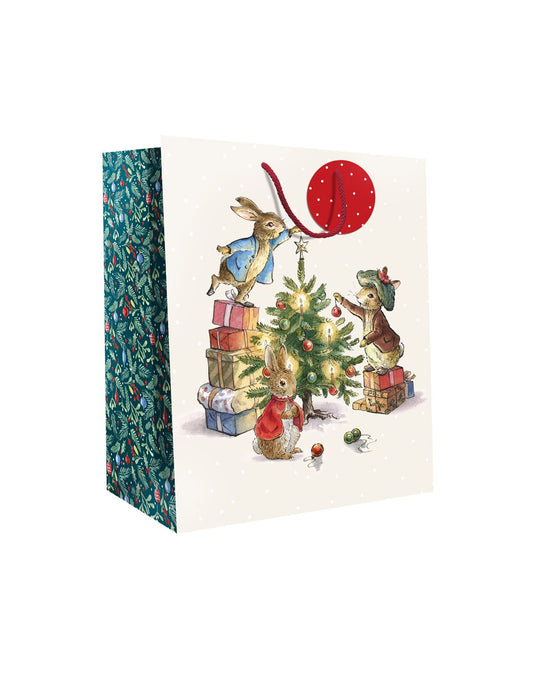 Beatrix Potter -Peter Rabbit Christmas Gift Bag