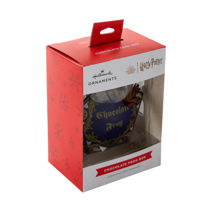 Collectable Harry Potter™ Ornament - Chocolate Frog and Box Design