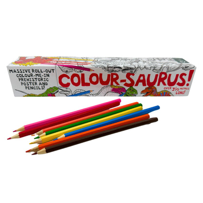 Colour-Saurus 12ft Poster