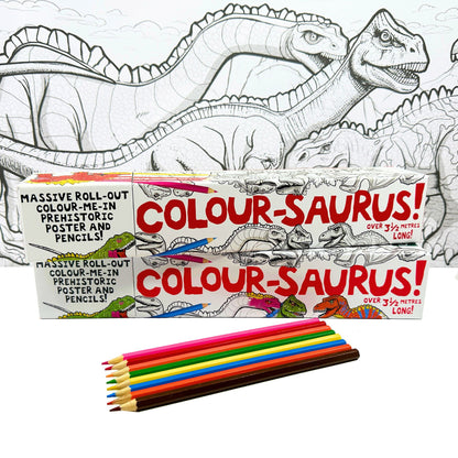 Colour-Saurus 12ft Poster