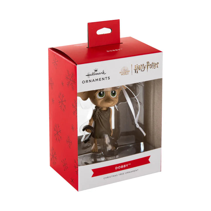 Collectable Harry Potter™ Ornament - Dobby the House Elf with Sock Stylised Design