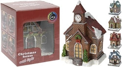 LED Christmas House - 5 Assorted 11cm