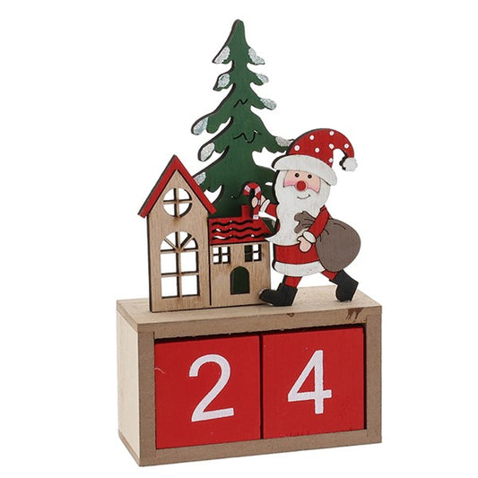 Xmas Craft Santa Christmas Countdown Calendar