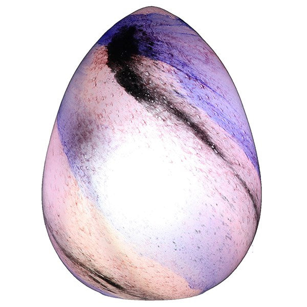 Cosmos Egg Lamp Purple 24cm