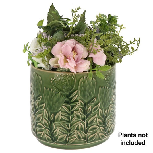 Deco Glaze Planter Artichokes Small