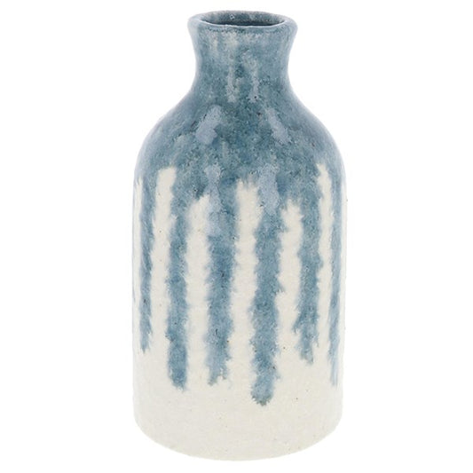 Vesuvius Bottle Vase Medium Teal