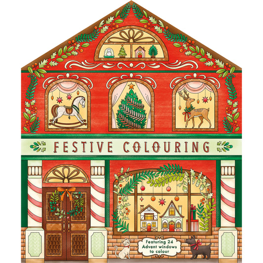 Festive Colouring Book