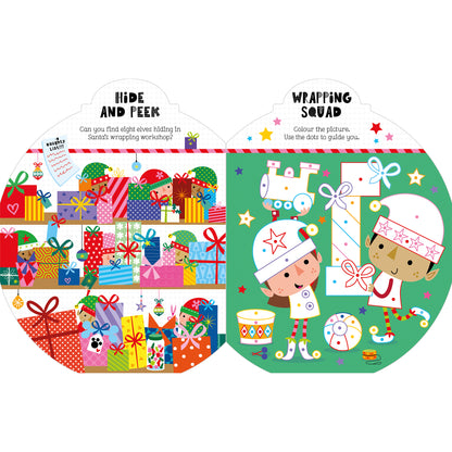 Christmas Magic Shiny Stickers Activity Book