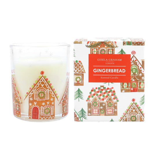 Boxed Scented Candle 7cm - Gingerbread House