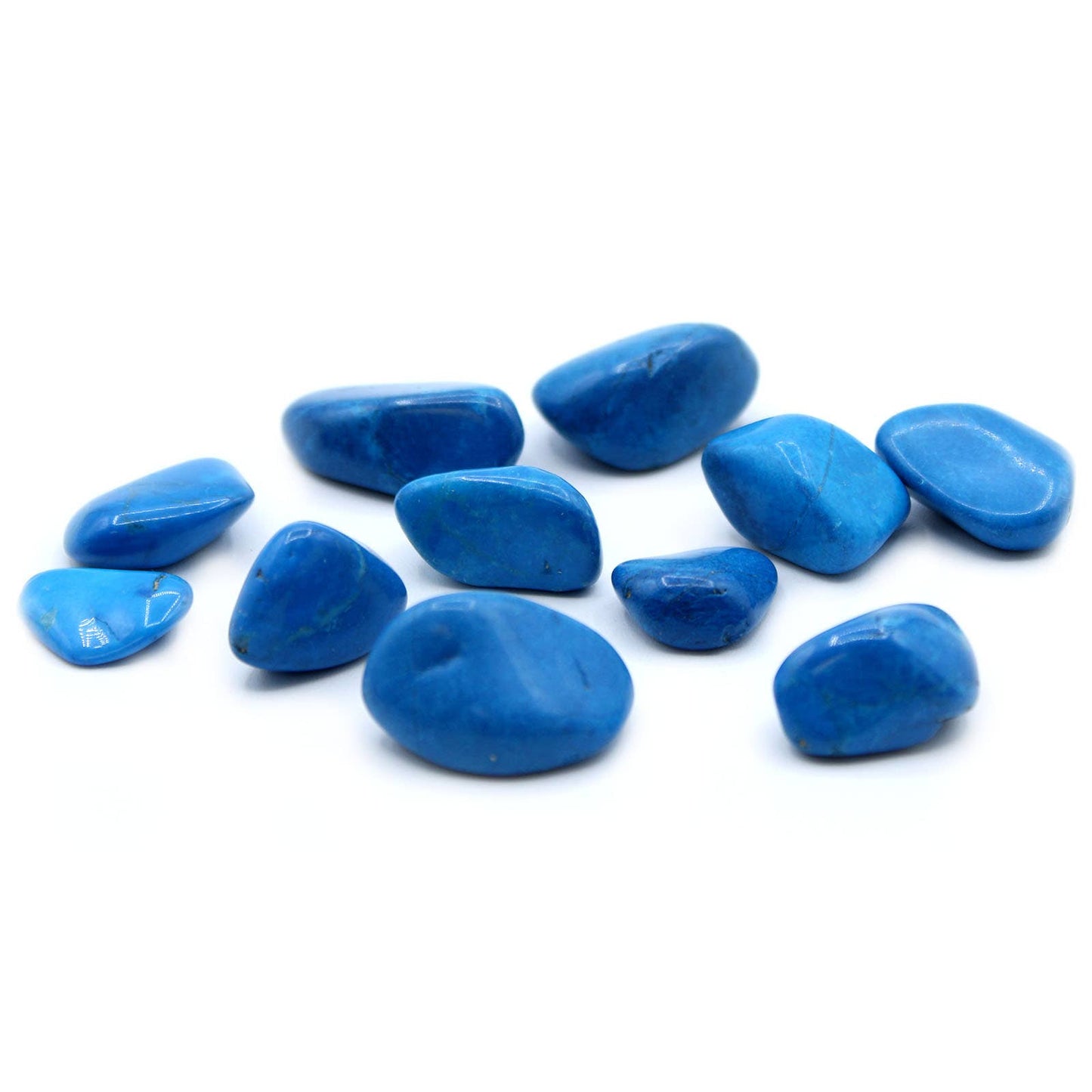 Large Tumble Stones - Blue Howlite