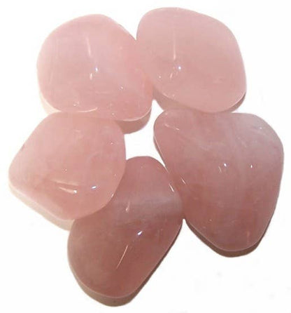 Large Tumble Stones - Rose Quartz