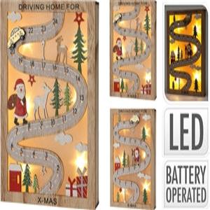 LED Road To Christmas Countdown