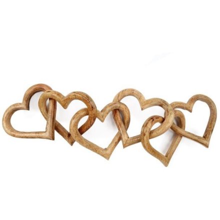 Rustic Heart Decoration, 50cm