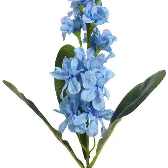 Delphinium on Stem, Blue 50cm