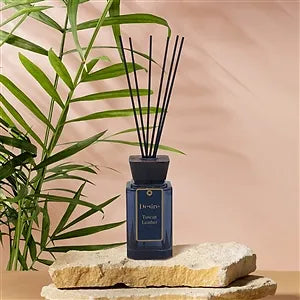 Black Reed Diffuser - Tuscan Leather 100ml