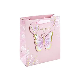 3D Butterfly Tipon Medium Bag