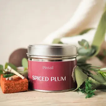 Pintail Spiced Plum Classic Tin Candle