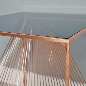 Copper Side Table