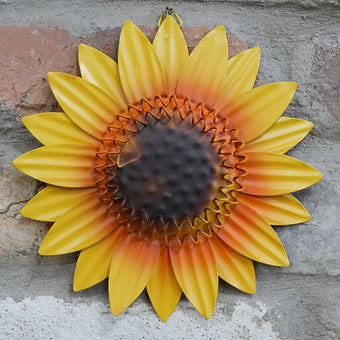 Sunflower Head Wall Decoration