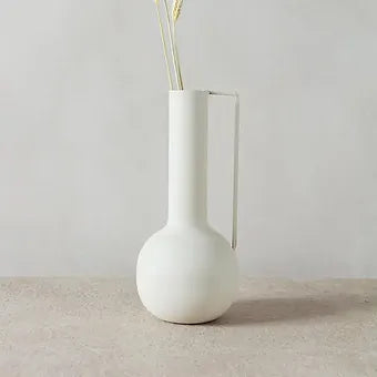 Mona Santorini Eve Metal Vase