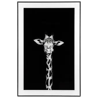 Decor Picture Oblong Large Giraffe