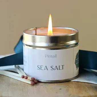 Pintail Sea Salt Classic Tin Candle