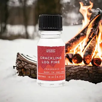 Crackling Log Fire Fragrance Oil 10ml