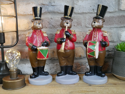 Bear Band Ornaments