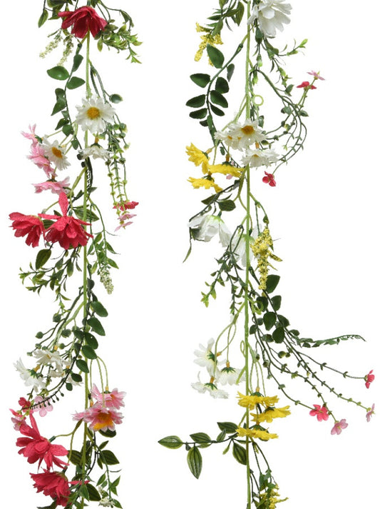 Polyester Chrysanthemum Garland , 180cm