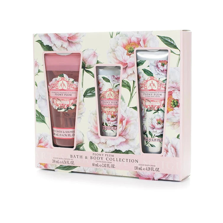 AAA Peony Plum Bath & Body Collection Gift Set