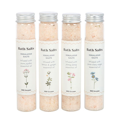 Floral Bath Salt Gift Set