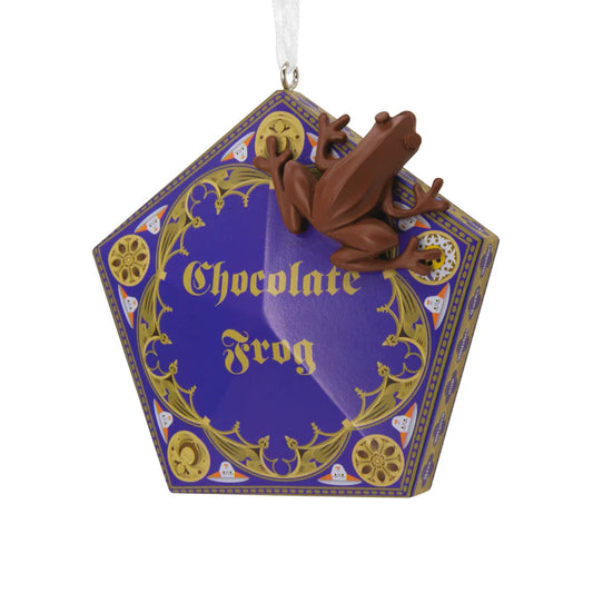 Collectable Harry Potter™ Ornament - Chocolate Frog and Box Design