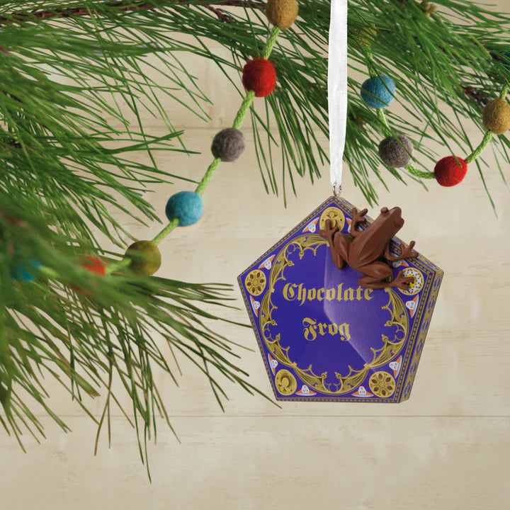 Collectable Harry Potter™ Ornament - Chocolate Frog and Box Design