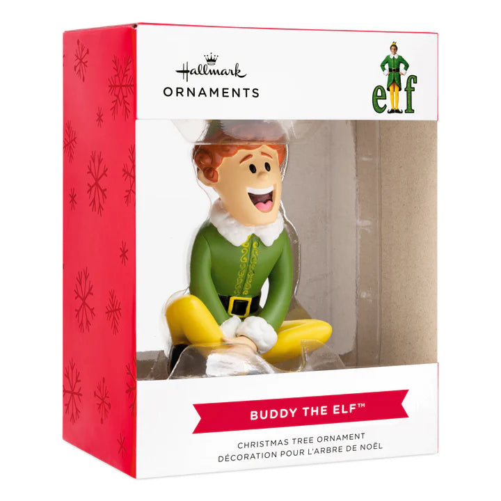 Collectable ELF Christmas Ornament - Buddy the Elf Design