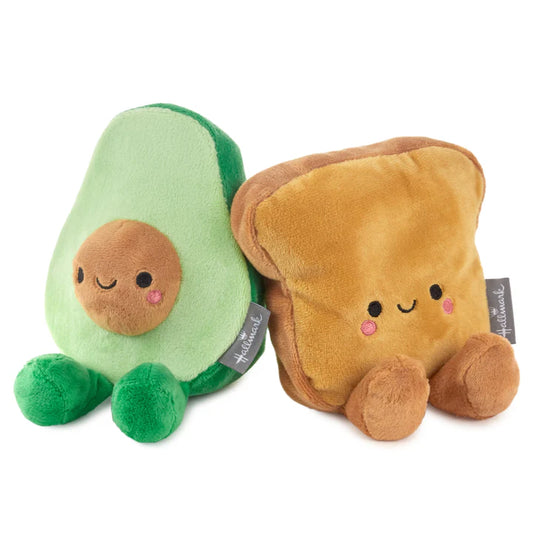 Hallmark Better Together Avocado & Toast Magnetic Soft Toy Pair Plush