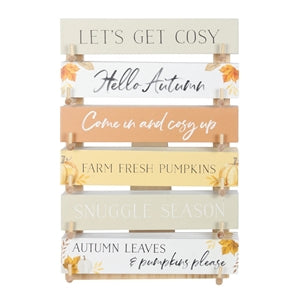 Assorted Autumn Plaques