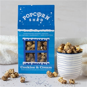 Cookies and Cream Gourmet Popcorn Shed