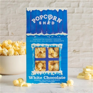 White Chocolate Gourmet Popcorn Shed