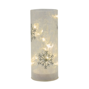 Large Snowflake LED Tube Light 20cm