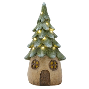 LED Light Up Christmas Tree House 36cm