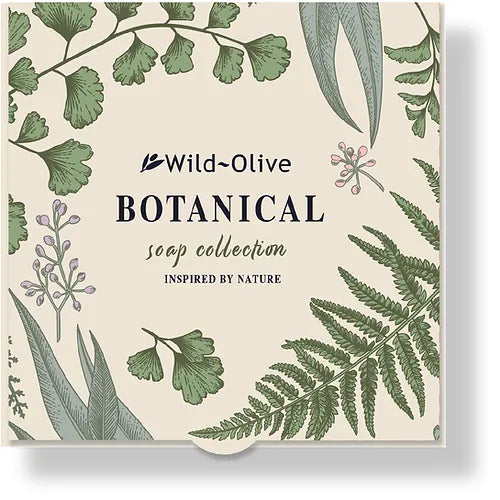 Handmade in England Botanical Soap Collection Gift Box