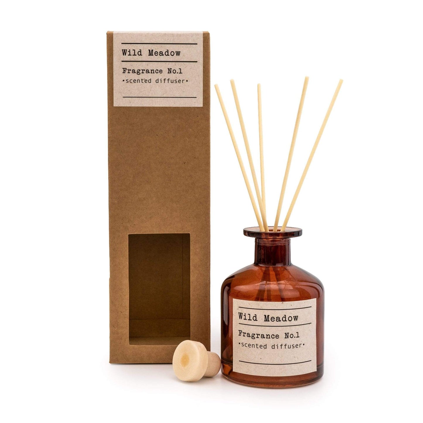 250ml Reed Diffuser 'Wild Meadow' - Amber Lily Scent