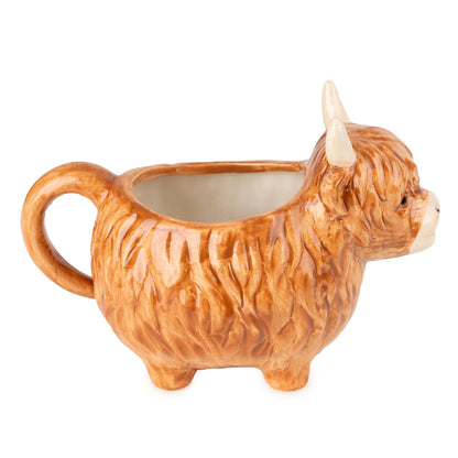 3D Gravy Boat Highland Cow