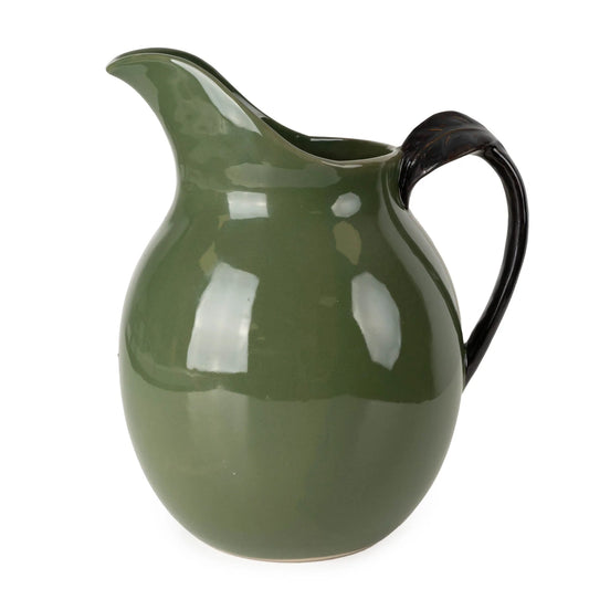 Jug Reactive Glaze - Olive