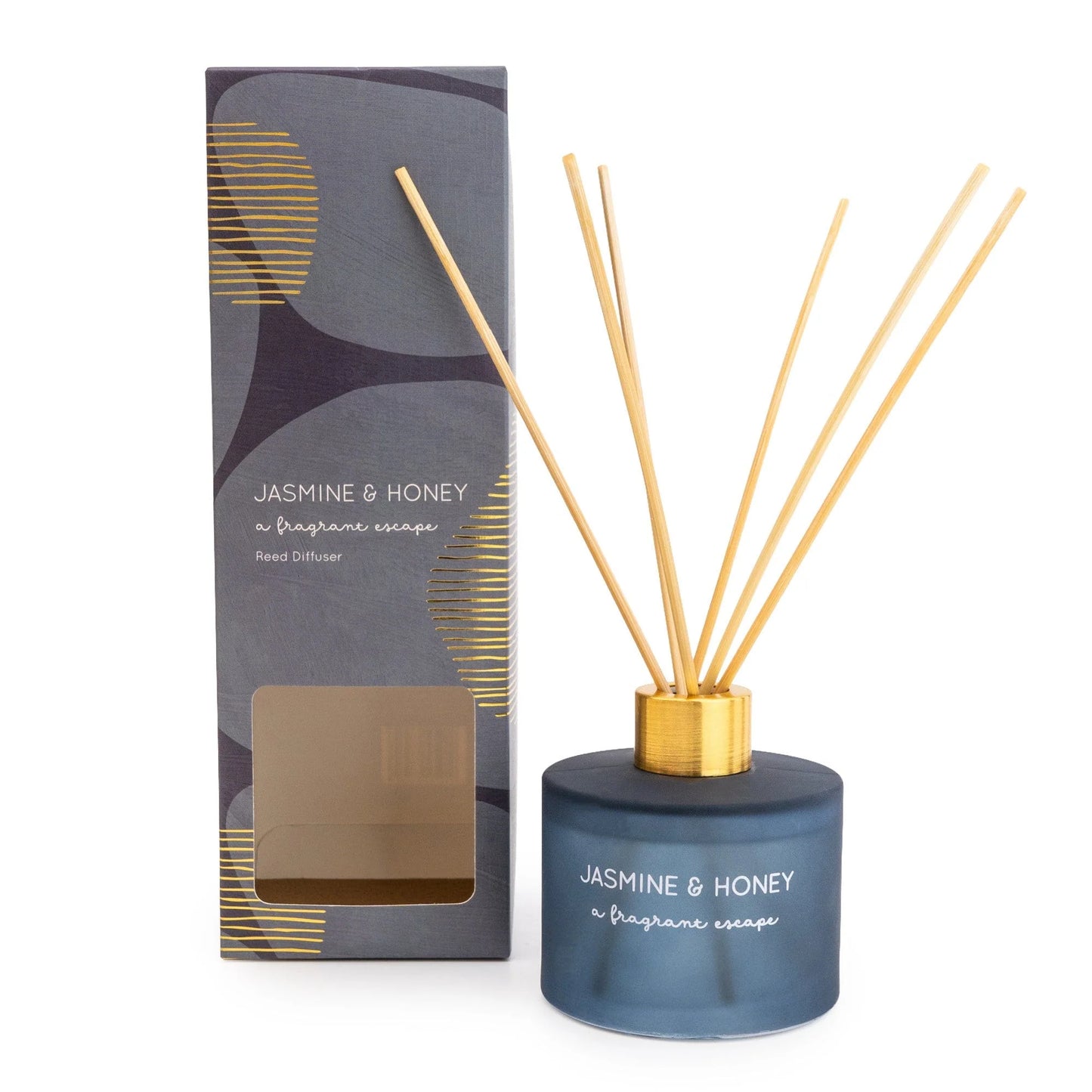 150ml Jasmine & Honey Reed Diffuser - Honeysuckle Scent 1PK