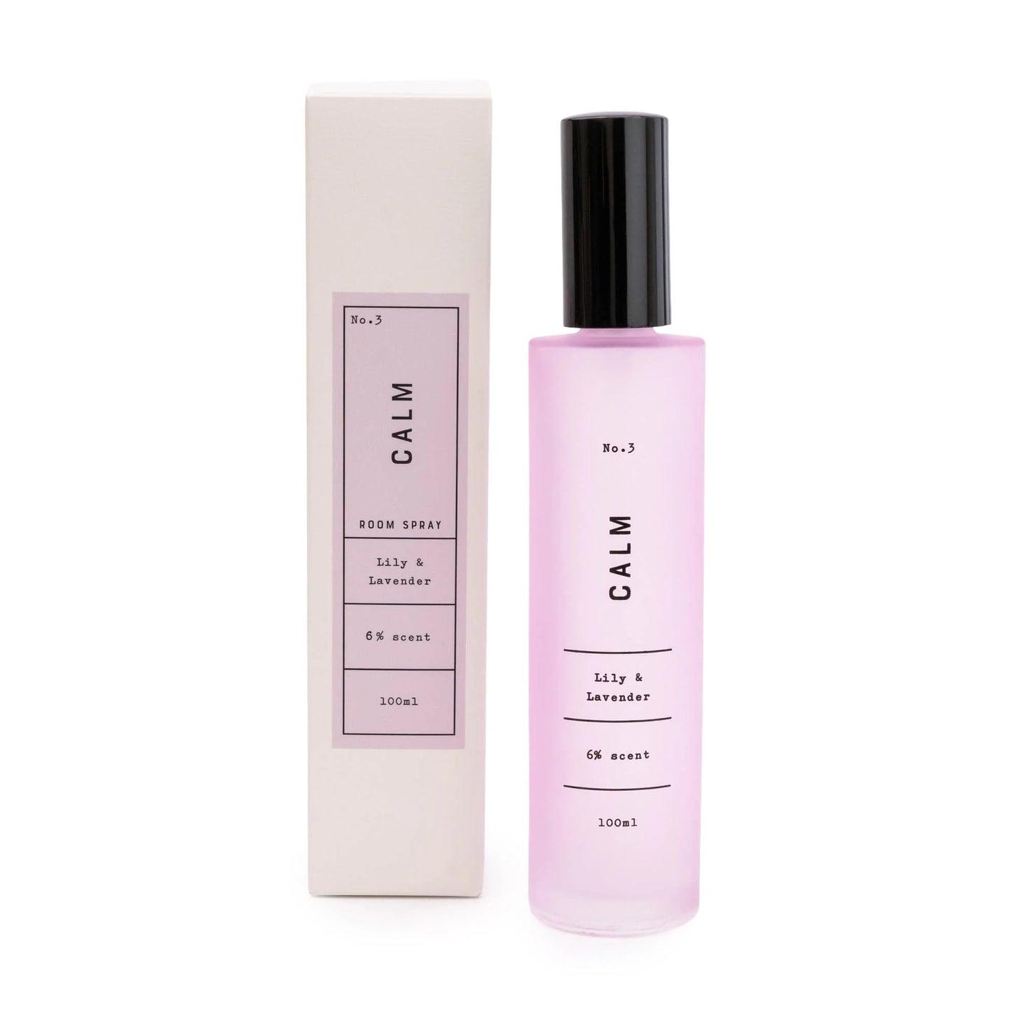 'Calm' Lily & Lavender Glass Room Spray