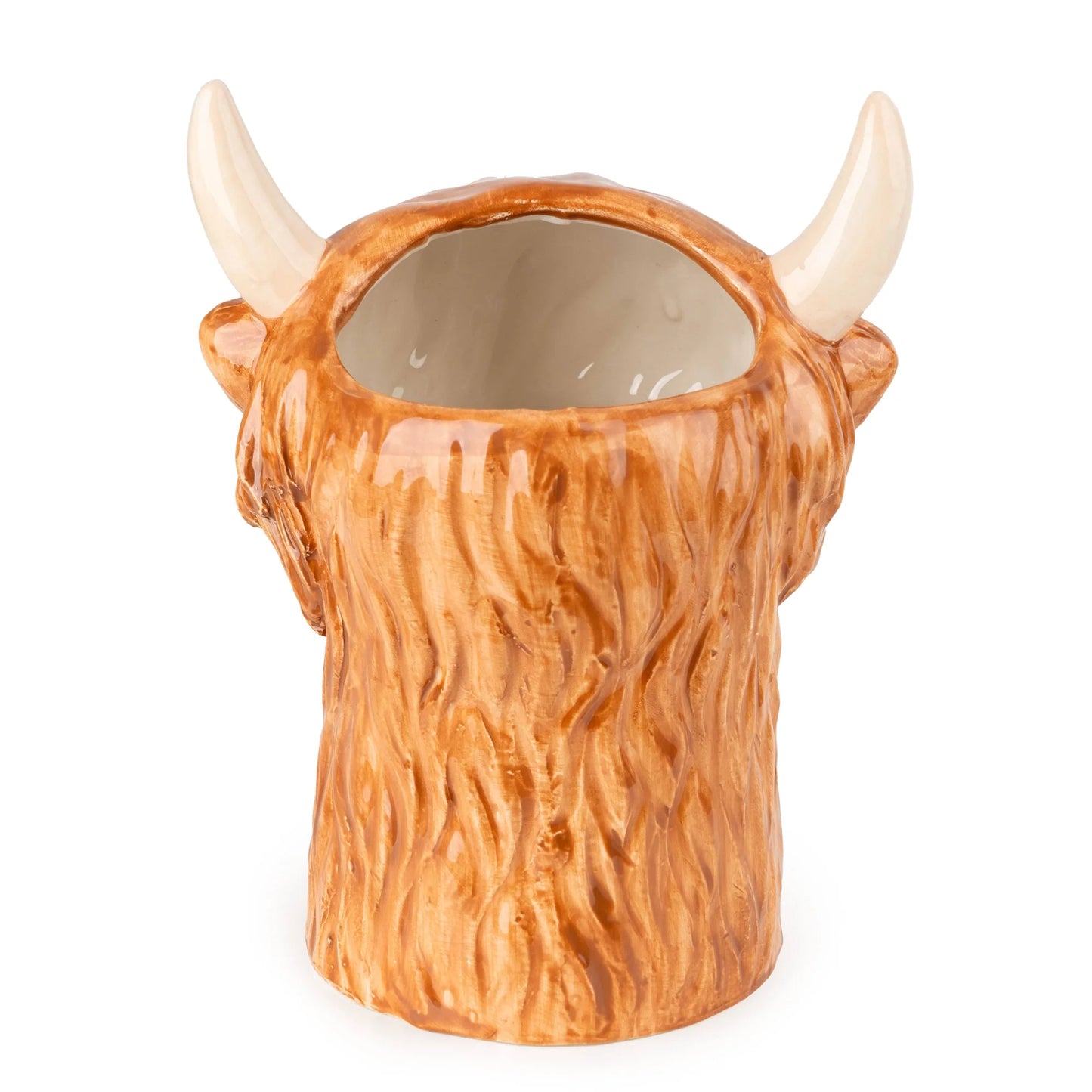 3D Utensil Jar Highland Cow