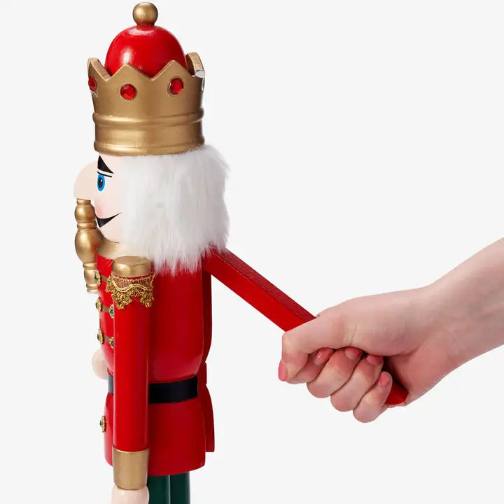 Large Traditional Christmas Wooden Nutcracker