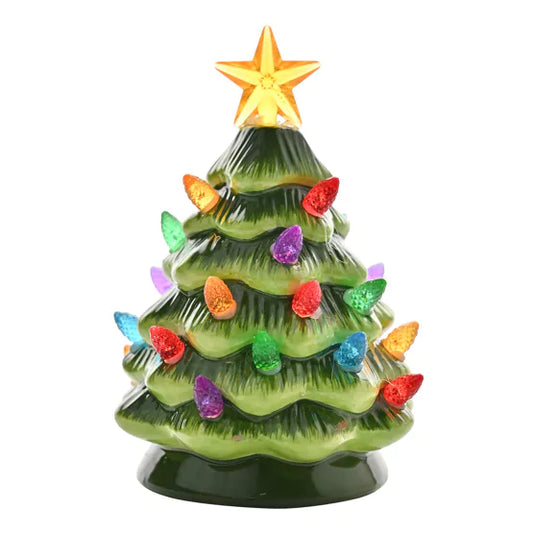 LED Light Up Ornament - Christmas Tree