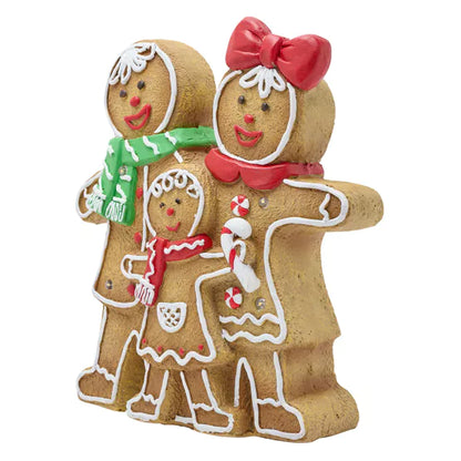 LED Gingerbread Family 34.5cm